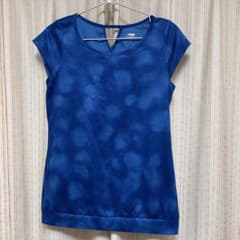 TIGORA 半袖Tシャツ ブルー Mサイズのサムネイル