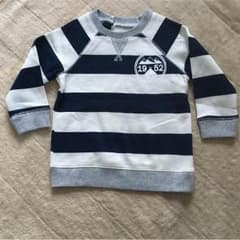 新品 H＆M 80ボーダートレーナーのサムネイル