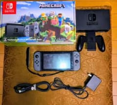 【美品】Nintendo Switch Minecraft 箱付　難あり グレー 美品】Nintendo Switch Minecraft 箱付 難あり グレー - メルカリ