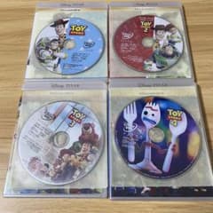 토이 스토리 1~4 전작 세트 MovieNEX DVD만