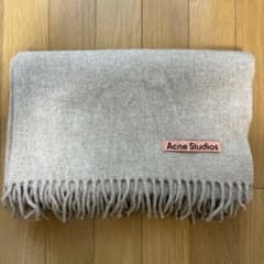 Acne Studios マフラー オートミール - メルカリ