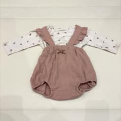 ベビー サロペット風 セット　70cmのサムネイル