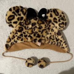 ファンキャップ ミニーちゃん ヒョウ柄のサムネイル