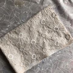 刺繍生地　マーガレットのサムネイル