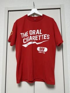 THE ORAL CIGARETTES BKW Tシャツ レッドのサムネイル