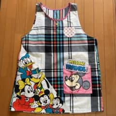 保育士エプロン　ミッキーマウスのサムネイル