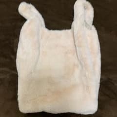 モコモコバッグ　クリーム色でお洒落です^ - ^のサムネイル