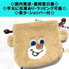 FEILAR 完売 オールドテディ ドアップテディ 耳付き巾着 ボーイ 未使用のサムネイル