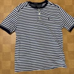 POLO RALPH LAUREN ボーダー ヘンリーネック Tシャツのサムネイル