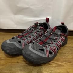 MERRELL メレル スポーツサンダル グレー レッド 26.5cm us8のサムネイル