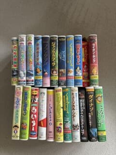 ディズニー多め！VHSテープまとめ売り！23本 - メルカリ