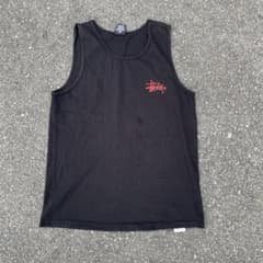 Stüssy ブラック タンクトップのサムネイル
