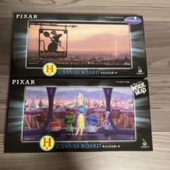 PIXAR Happyくじ キャンバスボード H賞 2種セットのサムネイル
