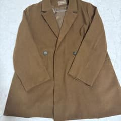 Alma Design チェスターコート ブラウンのサムネイル