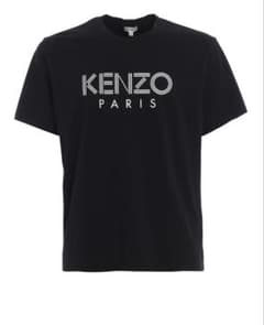 KENZO ブラック ロゴ Tシャツのサムネイル