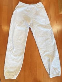 Sサイズ　ロサンゼルスアパレル　スウェットパンツ　アッシュグレー　ロスアパのサムネイル