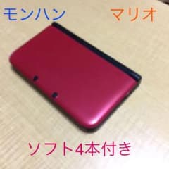 3DS LL 赤＋モンハン・マリオのサムネイル