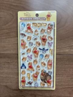 【正規品】くまのプーさん ボンボンドロップシールのサムネイル