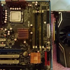 Asus P5K-E Q9650 DDR2 8gb HD6870のサムネイル