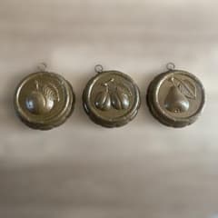 スイス製 お菓子型 3個 壁掛け 希少 アンティーク - メルカリ