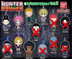 HUNTER x HUNTER 환영 여단 6점 세트 뽑기