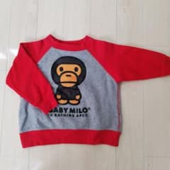 アベイシングエイプ キッズ  BABY MILO 110cm　トレーナーのサムネイル