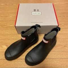 HUNTER レインブーツ　黒のサムネイル