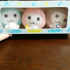 ぴちょんくんミニぬいぐるみ３点セットのサムネイル