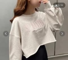 クロップド裏毛tops  NICE CLAUPのサムネイル