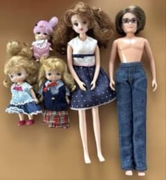 リカちゃんファミリー パパ・ママ みきちゃん・まきちゃん 三つ子1人 5