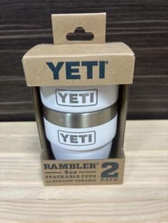 YETI Rambler 4oz Stackable Cups 2個 白のサムネイル