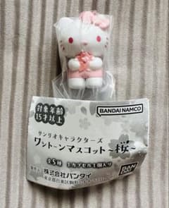 サンリオキャラクターズ ワトーンマスコット 桜 ハローキティのサムネイル