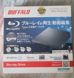 BUFFALO ポータブルBlu-rayドライブのサムネイル