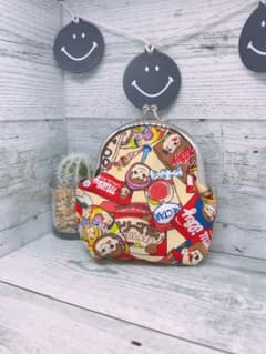 がま口　ポーチ　ハンドメイド　ペコちゃんのサムネイル
