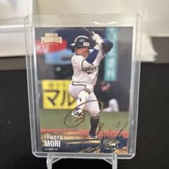 EPOCH PREMIER 2025 森友哉 オリックス 金箔サインカード - メルカリ