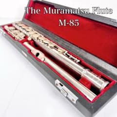 【動作品】MURAMATSU ムラマツ　トコロザワ　M-85 フルート 動作品】MURAMATSU ムラマツ トコロザワ M-85 フルート - メルカリ
