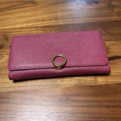 BVLGARI 長財布 ピンク レザーのサムネイル