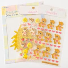 スージーズー｜ステッカー3枚セット｜ぷっくりシール｜ラメ｜Suzy's Zooのサムネイル