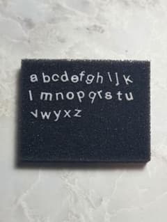ネイルパーツ ローマ字 小文字のサムネイル