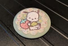サンリオキャラクターズ 刺繍缶バッジ４ポチャッコのサムネイル