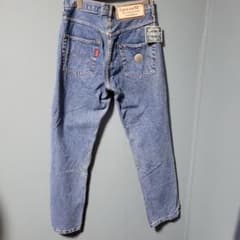 Deadstock CHEVIGNON 1989 denim jeans, size W32, with metal patch.