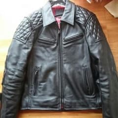 値引き中❗   メンズライダージャケット KADOYA 皮ジャンのサムネイル