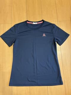 le coq sportif テニス用Tシャツ ネイビー L レディースのサムネイル
