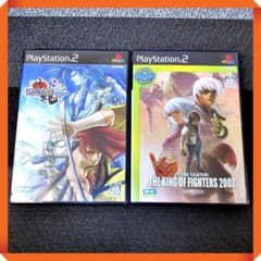 PS2ソフト【SNK２D格ゲー★動作確認済】サムライスピリッツ零、KOF2002