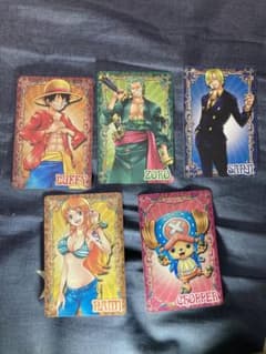 ONE PIECE Card キャラメルポップコーン ナミ ルフィ ゾロ - メルカリ