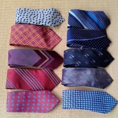 レトロ　ネクタイ　10本のサムネイル