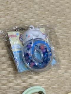 サンリオキャラクターズ　 ふにゅシャカキーホルダー　 シナモロールのサムネイル