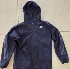 adidas M24/7ウィンドブレーカージャケット　XL パーカー ブラック