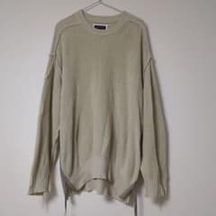 【MAISON SPECIAL】サイドジップ ニット ベージュのサムネイル