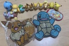 ポケモン ラインストーン キーホルダー &ミニフィギュア他セット売りのサムネイル